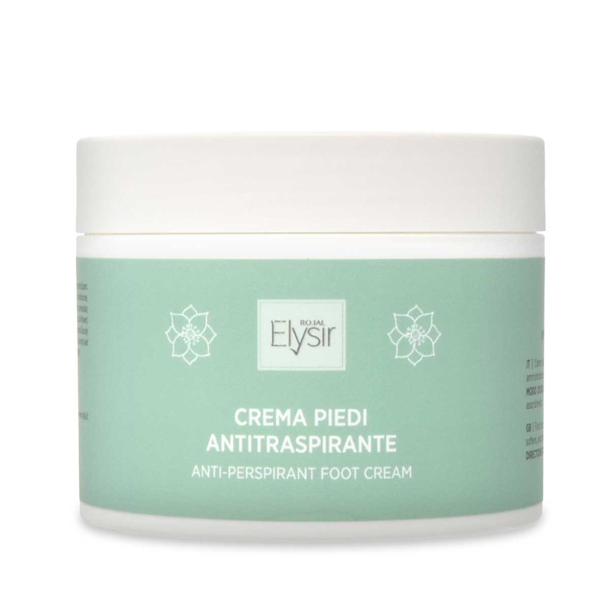 Roial elysir crema piedi idrat. 500ml anti traspir. ai sali di rame e fito anti odore