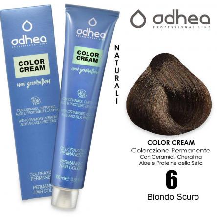 Odhea color cream con ammoniaca 100 ml - 6 biondo scuro