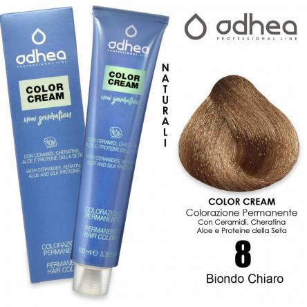 Odhea color cream con ammoniaca 100 ml - 8 biondo chiaro