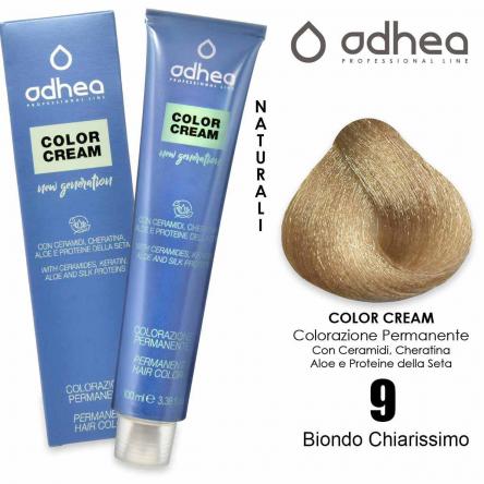 Odhea color cream con ammoniaca 100 ml - 9 biondo chiarissimo