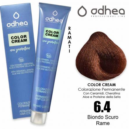 Odhea color cream con ammoniaca 100 ml - 6.4 biondo scuro rame