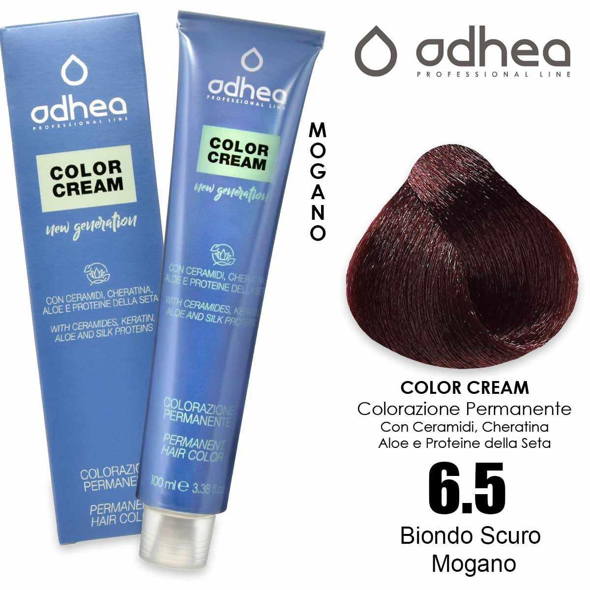 Odhea color cream con ammoniaca 100 ml - 6.5 biondo scuro mogano