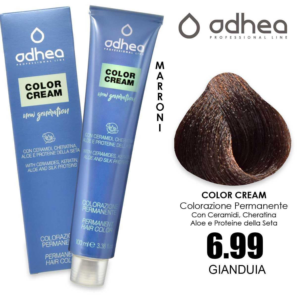 Odhea color cream con ammoniaca 100 ml - 6.99 gianduia