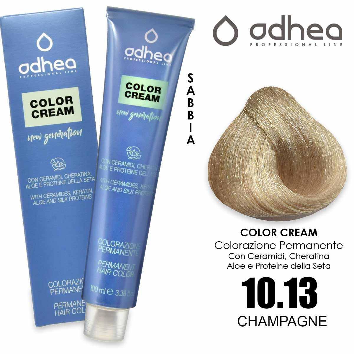 Odhea color cream con ammoniaca 100 ml - 10.13 champagne/biondissimo lime