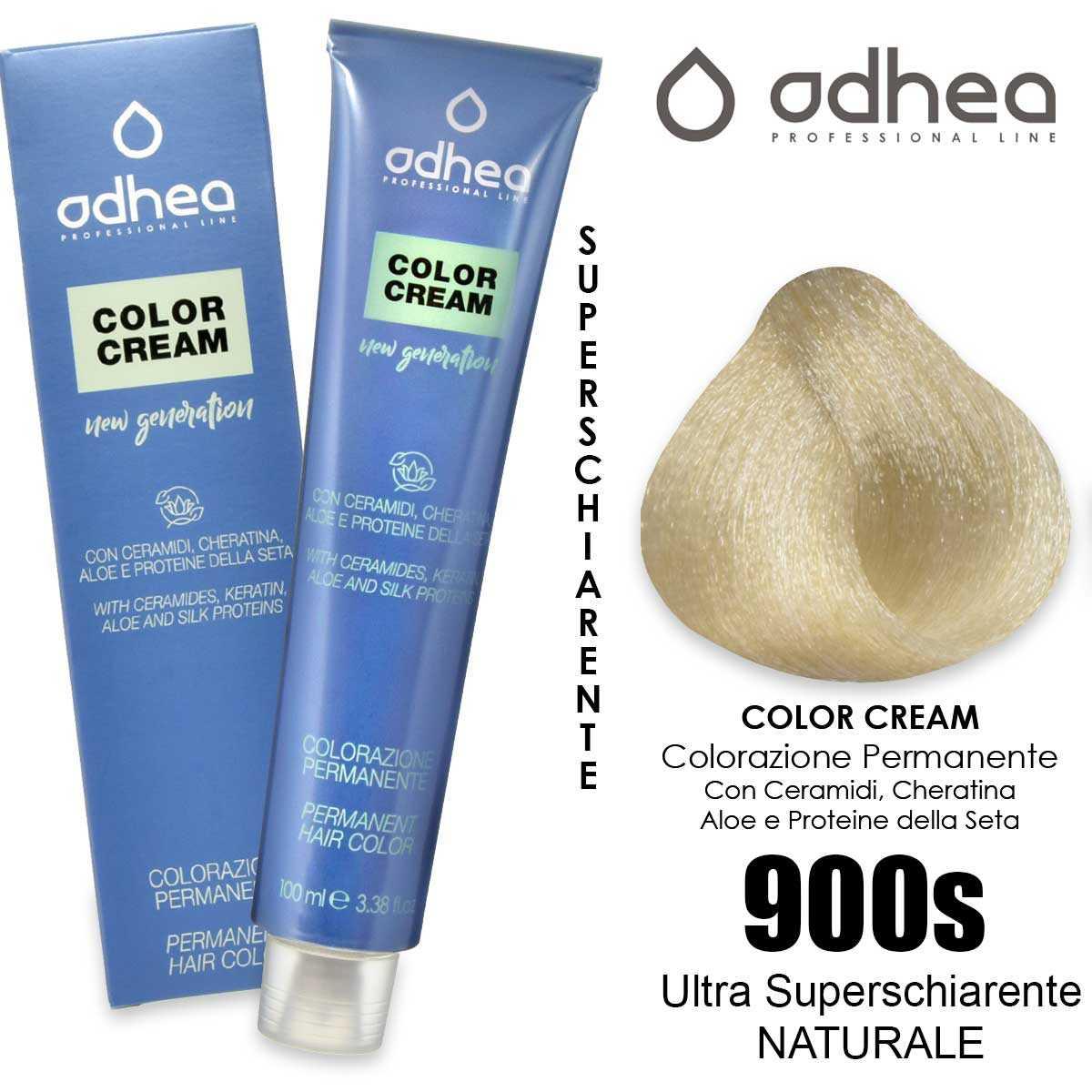 Odhea color cream con ammoniaca 100 ml - 900 s biondo ultra chiarissimo naturale