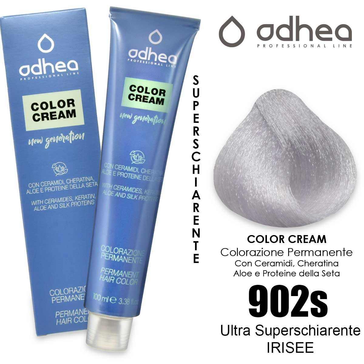 Odhea color cream con ammoniaca 100 ml - 902 s ultra superschiarente irisee