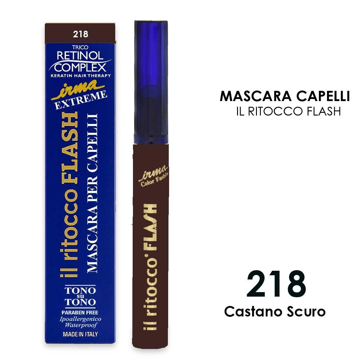 Retinol complex mascara capelli 10 ml castano scuro