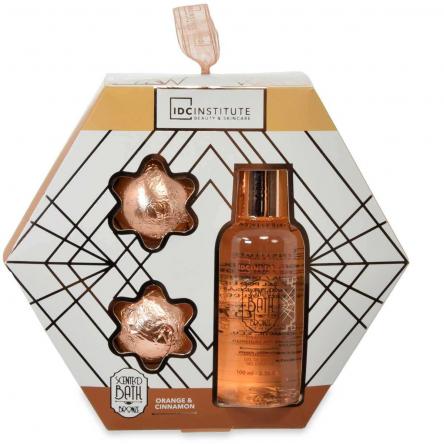Idc institute scented bath bronze gift set 3 pcs