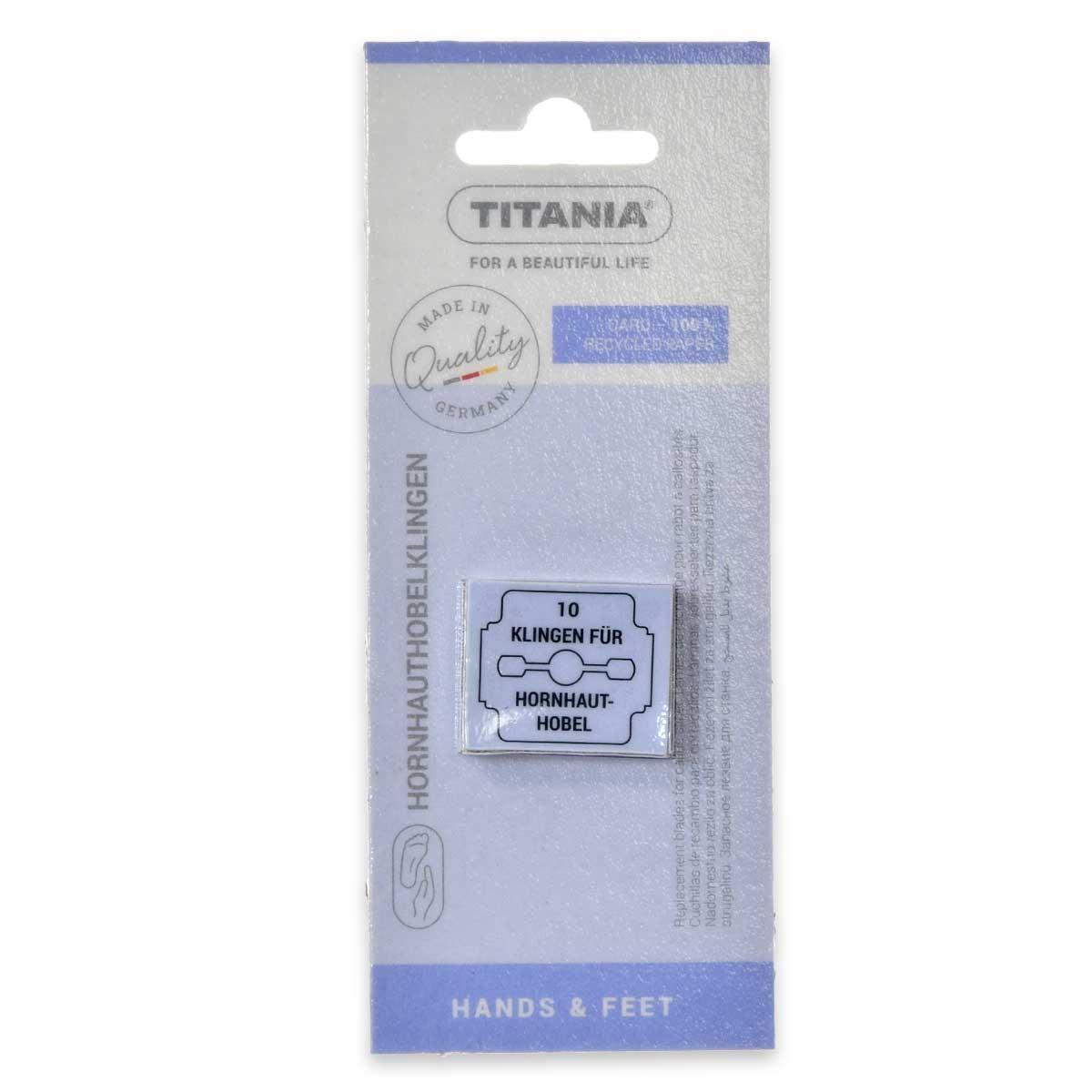Titania lame tagliacalli x 10 pezzi