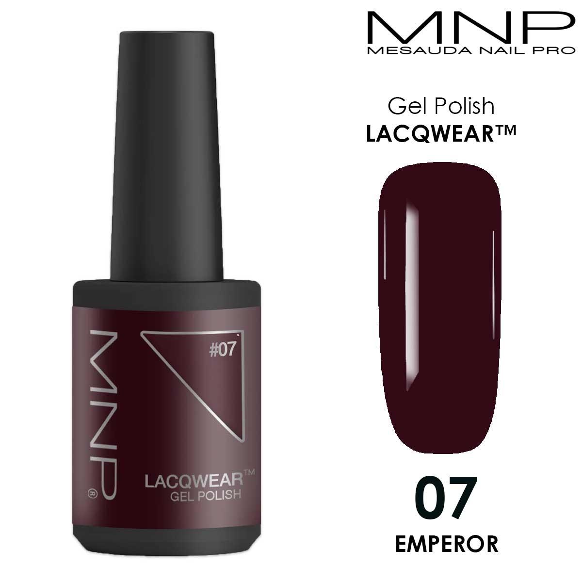 MESAUDA LACQWEAR MNP 10 ML Gel Polish 07 Emperor