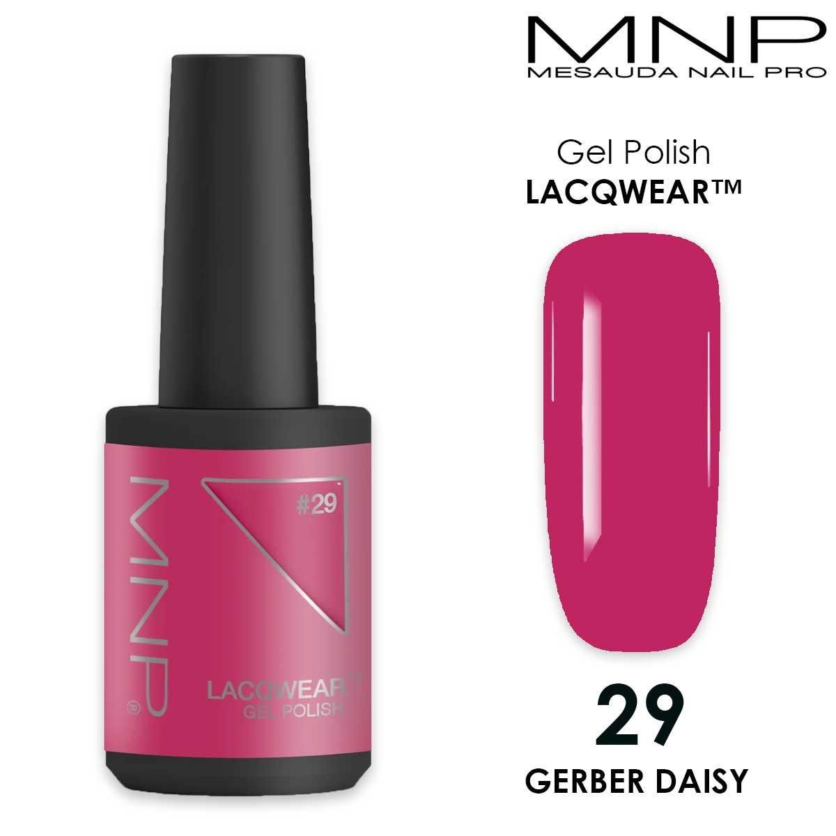 MESAUDA LACQWEAR MNP 10 ML Gel Polish 29 Gerber Daisy