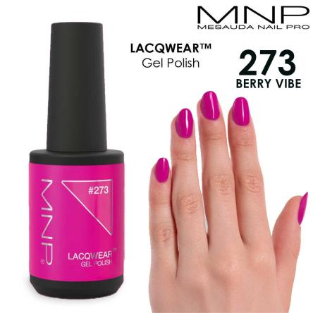 MESAUDA LACQWEAR MNP 10 ML Gel Polish 273 BERRY VIBE
