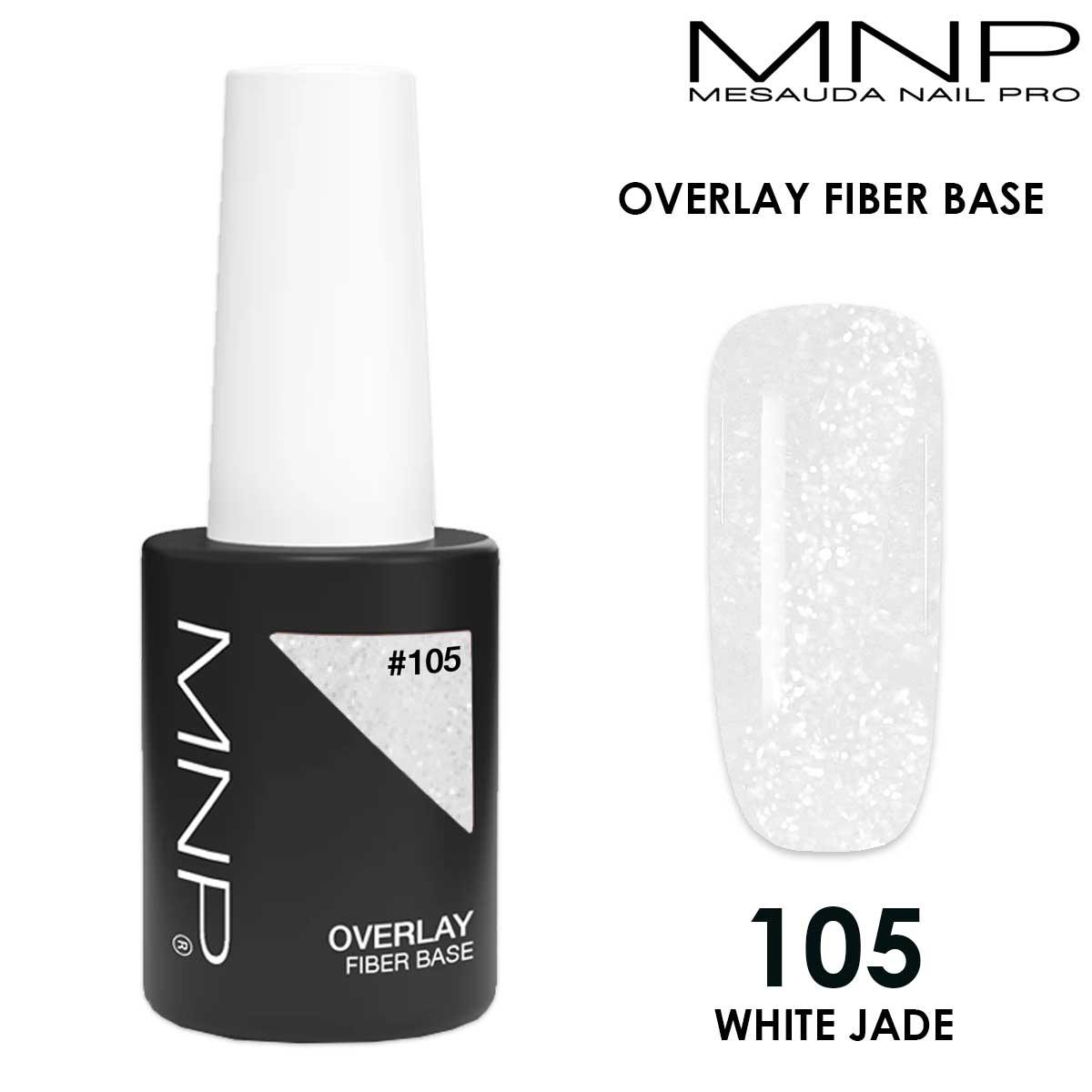 Mesauda mnp 14 ml fiber base 105 white jade