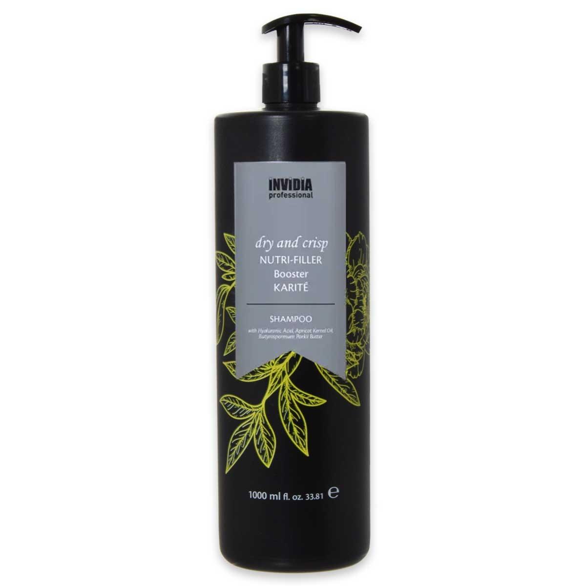 Invidia nutri-filler booster karite' shampoo 1000 ml