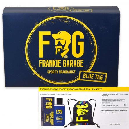 Frankie garage coffret blue + string back pack