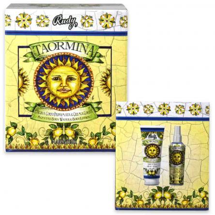 Rudy maioliche set taormina body mist 150 ml + crema corpo 200 ml