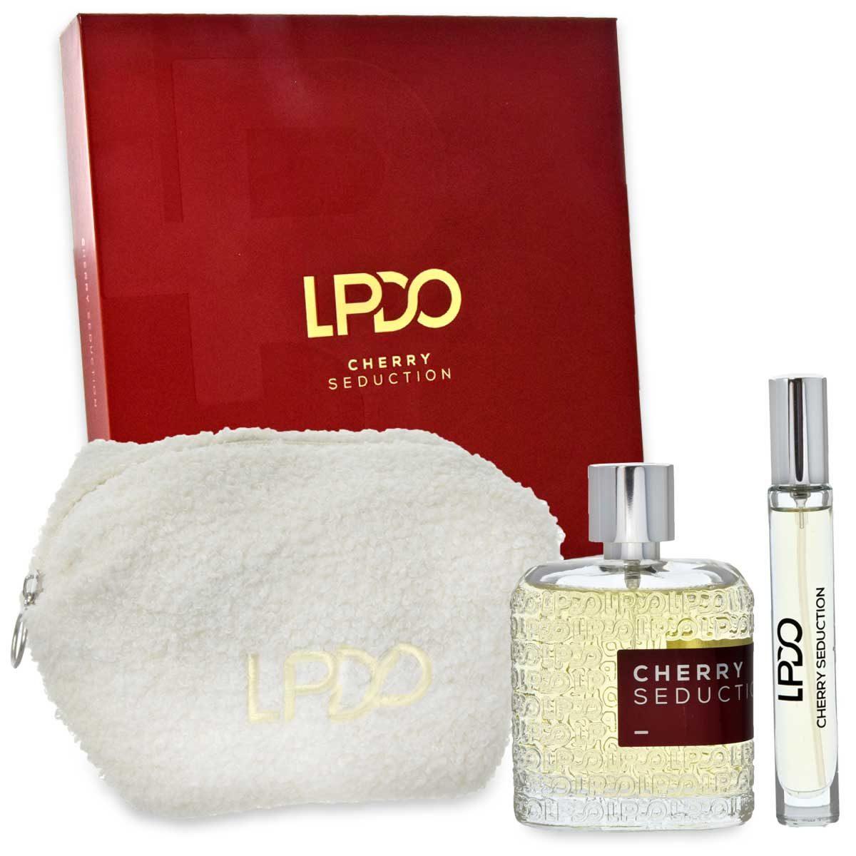 Lpdo coffret cherry seduction edpi 100 ml + edpi travel 10 ml + pochette