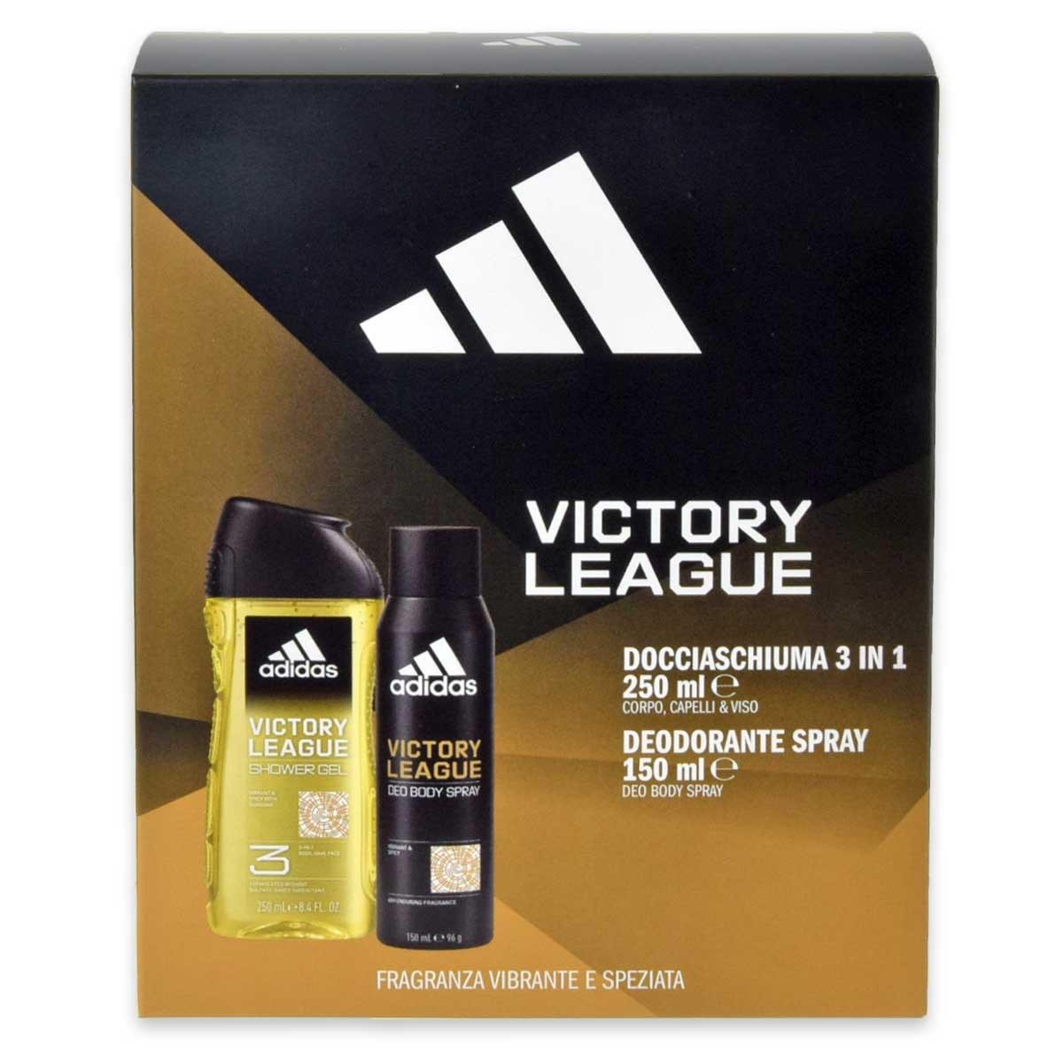 Adidas coffret deo 150ml + shower gel 250ml victory