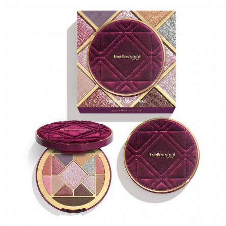 Bella oggi trousse medium borgogna