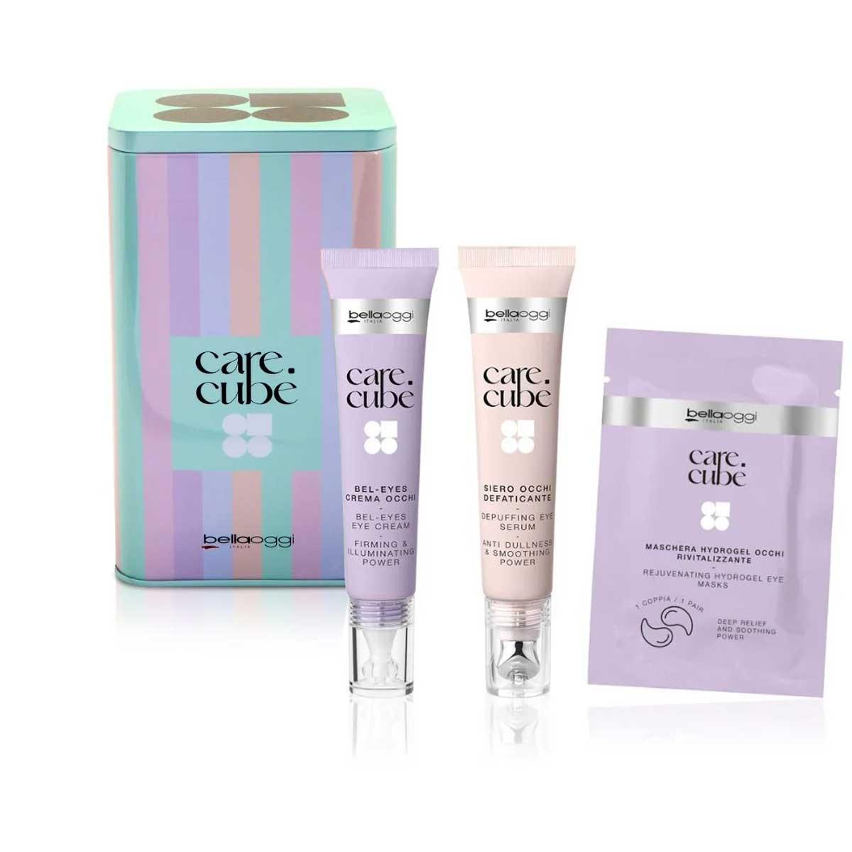 Bella oggi kit in latta care cube eye care