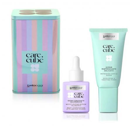 Bella oggi kit in latta care cube purify