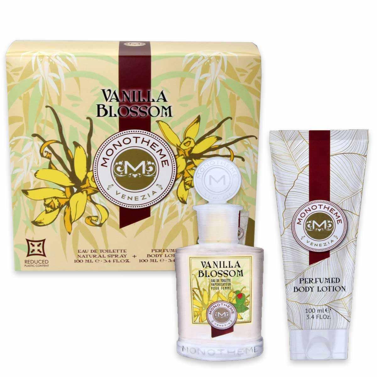 Monotheme vanilla blossom edtv 100ml pour femme + body lotion 100 ml