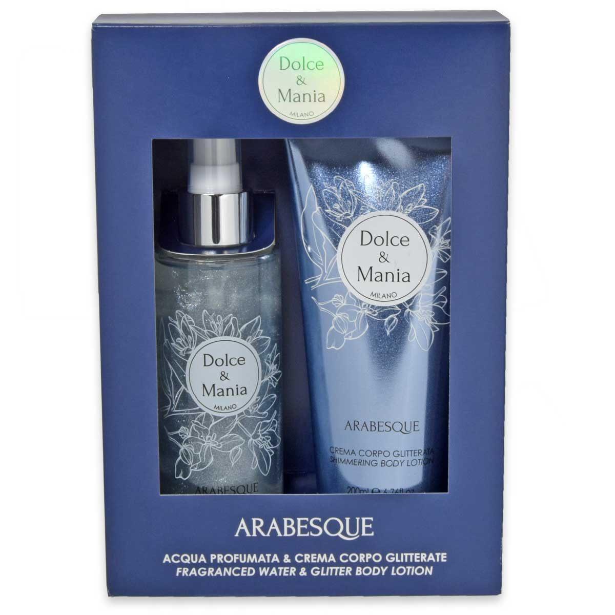 Dolce & mania arabesque gift set (acq. prof. 200ml + body lotion 200ml)