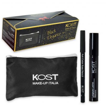 Kost pochette black elegance (mascara longeyes lashes+matita 51)
