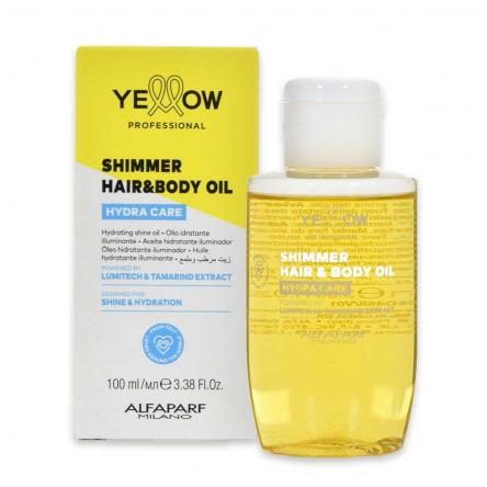Alfaparf yellow hydra care hair&body oil 100 ml