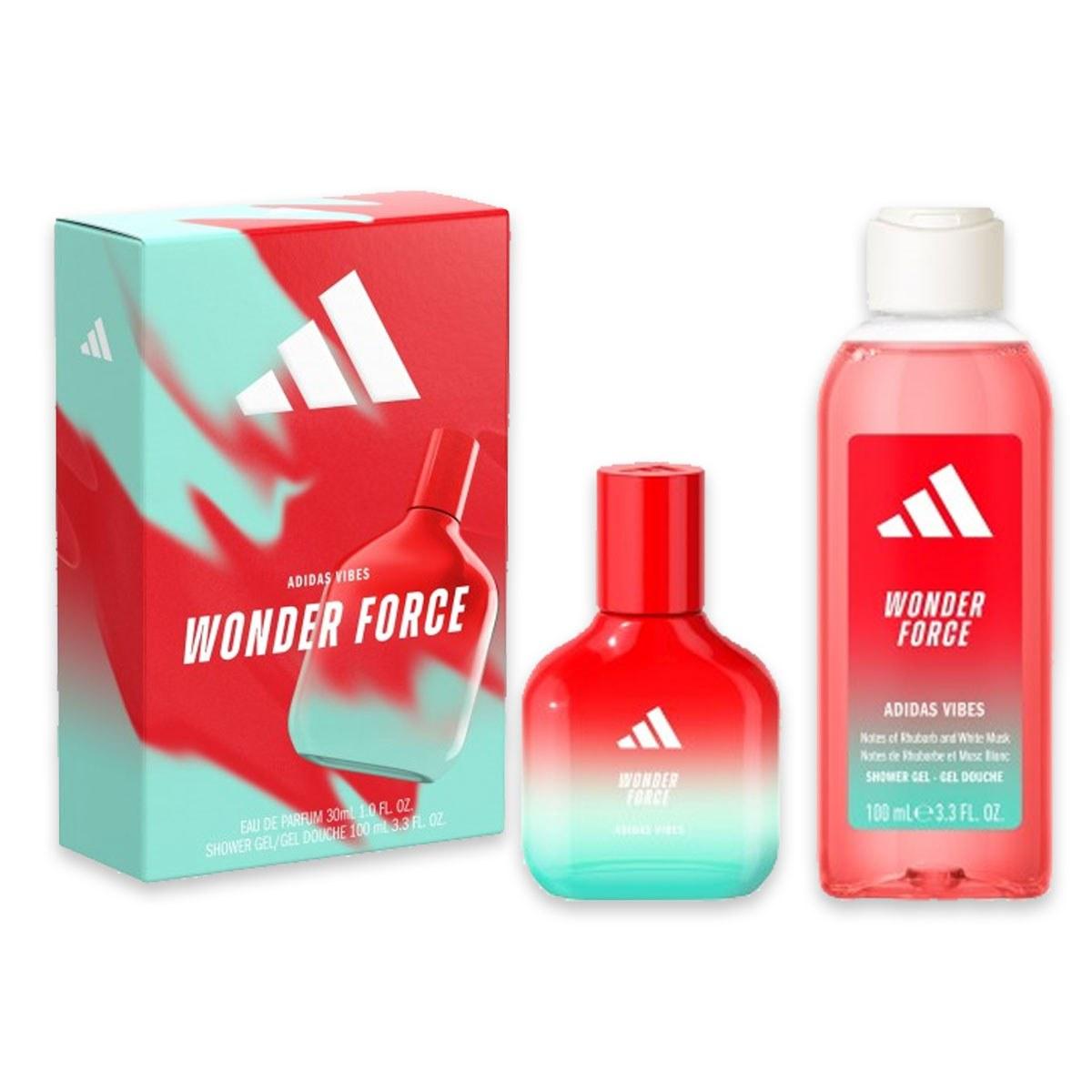 Adidas coffret vibes edp 30 ml + shower gel 100 ml wonder force