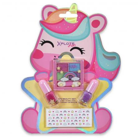 Xplote fun happy unicorn mini beauty set