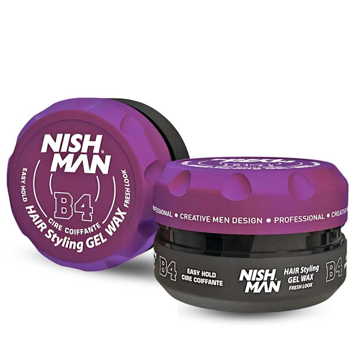 Nishman hair styling aqua gel wax b4 fresh look 150 ml