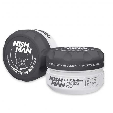 Nishman aqua gel wax b9 cola    easy use & medium medium hold 150 ml