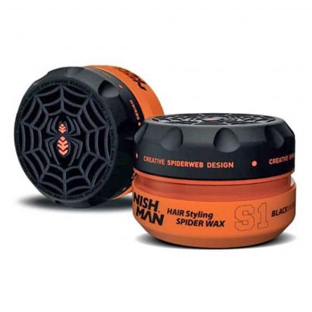 Nishman aqua hair styling spider wax(black widow)  s1 150 ml