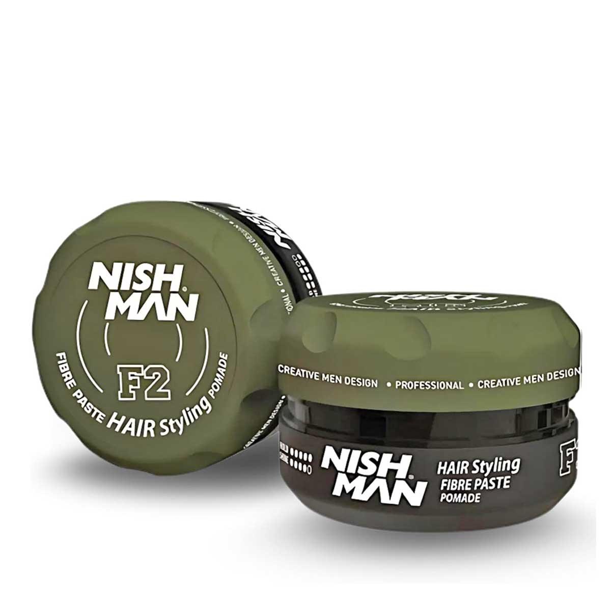 Nishman hair styling fibre cream pomade f2 100 ml
