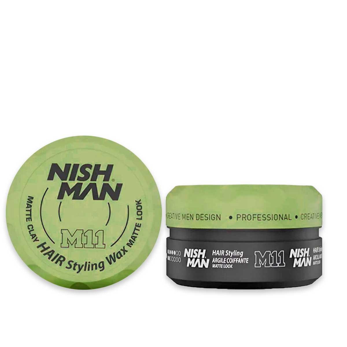 Nishman aqua hair styling matte wax m11 150 ml