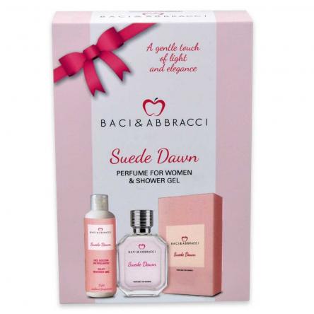 Baci & abbracci coffret edt 100 ml + bagnoschiuma 250 ml suede dawn