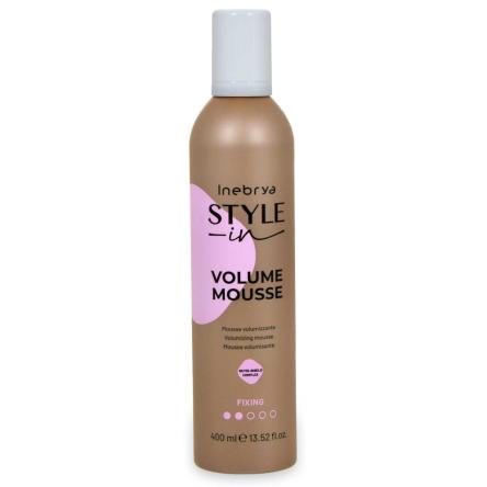 Inebrya style-in mousse volumizzante 400 ml