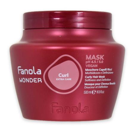 Fanola wonder curl maschera capelli ricci morbidezza e definizione 500 ml