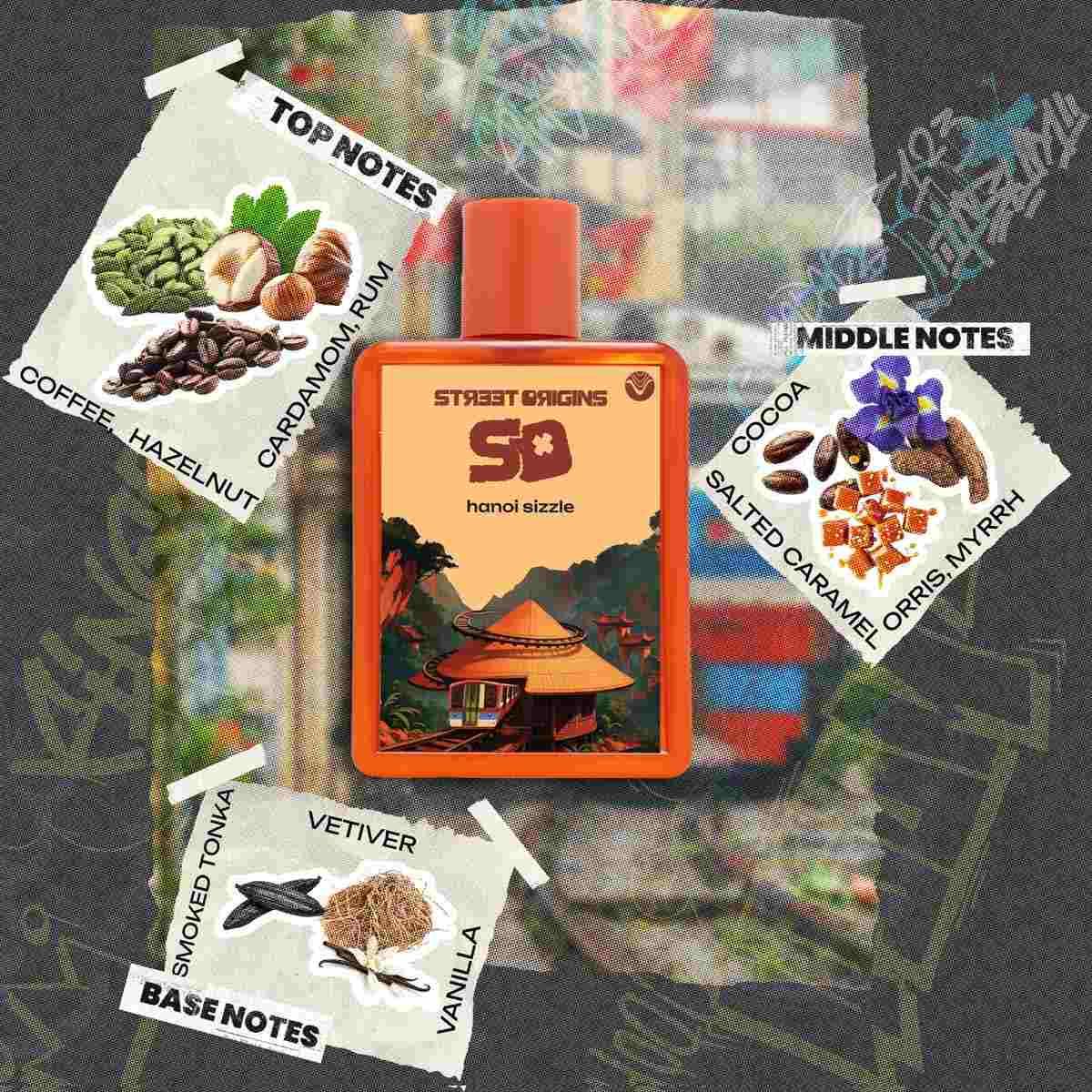 Street origins edp 75 ml  hanoi sizzle