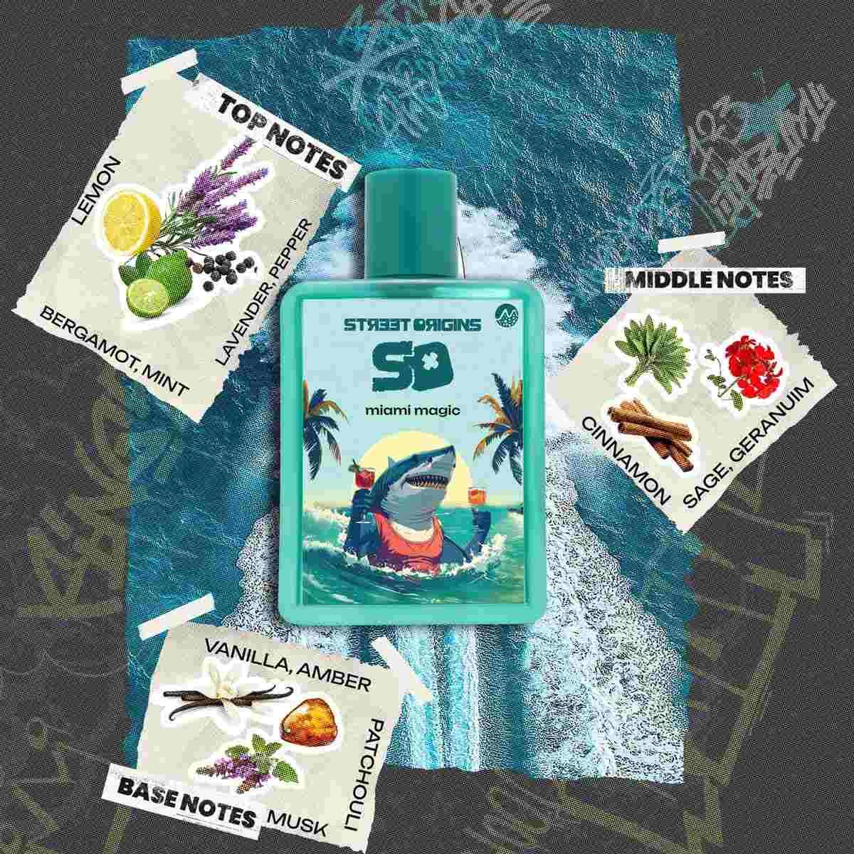 Street origins edp 75 ml miami magic