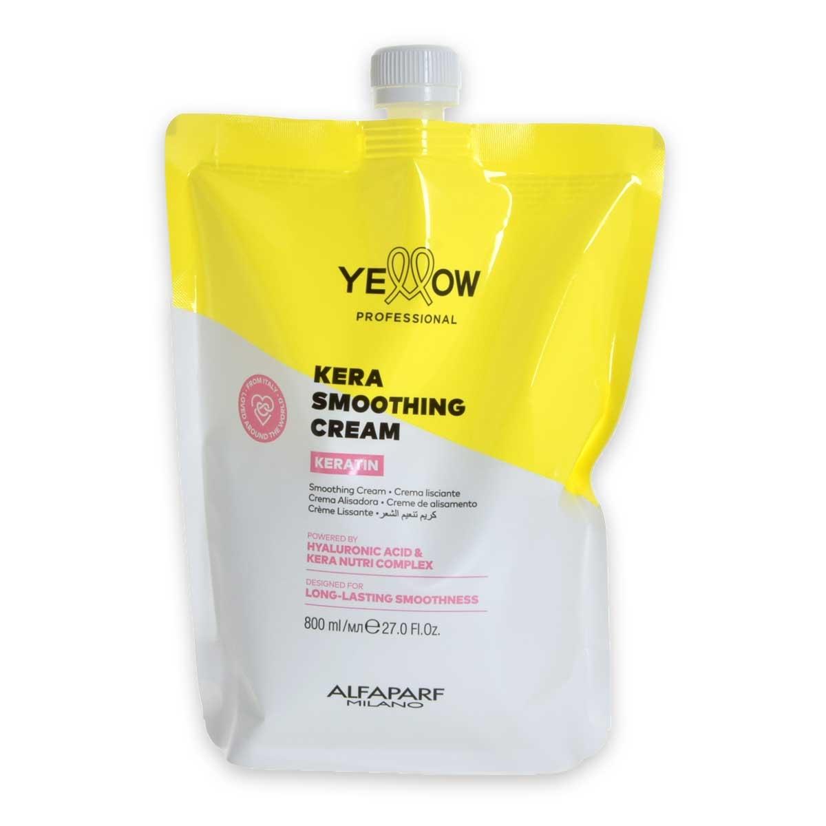 Alfaparf yellow keratin liss smoothing cream 800 ml