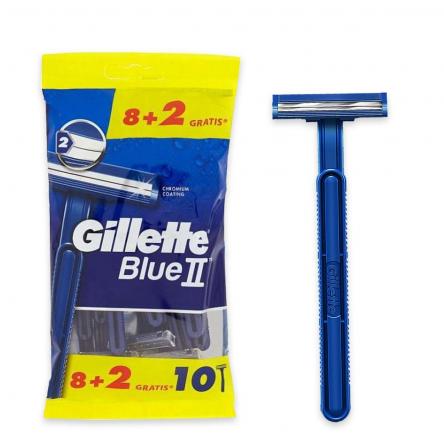 Gillette blue ii  8 + 2 gratis