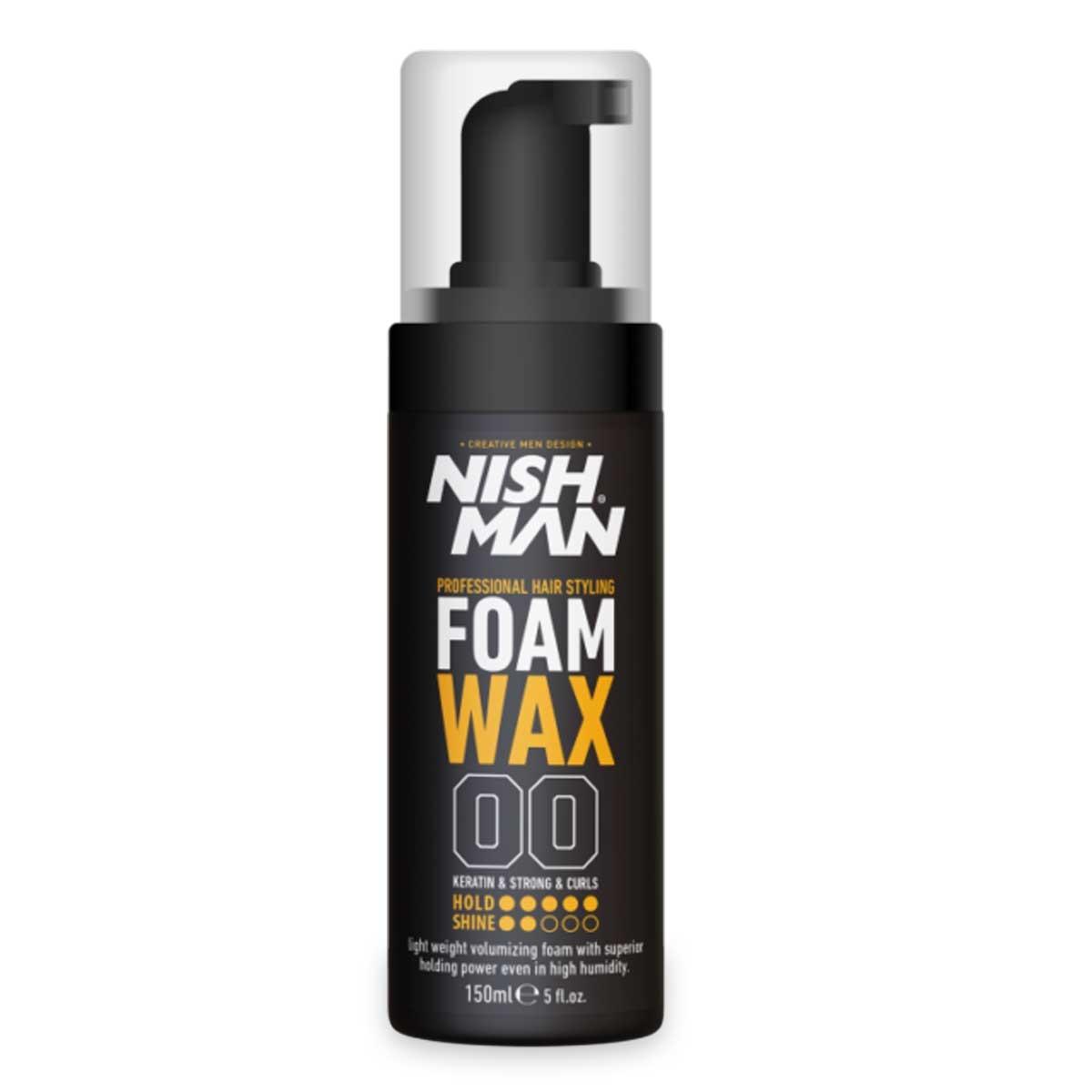 STYLING KERATIN FOAM WAX 150ml.