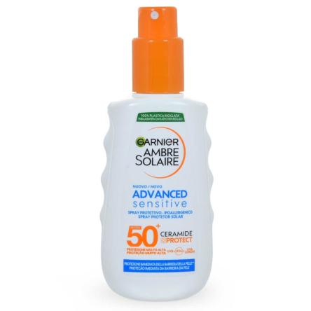 Garnier spray advanced sensitive spf 50+ 150 ml