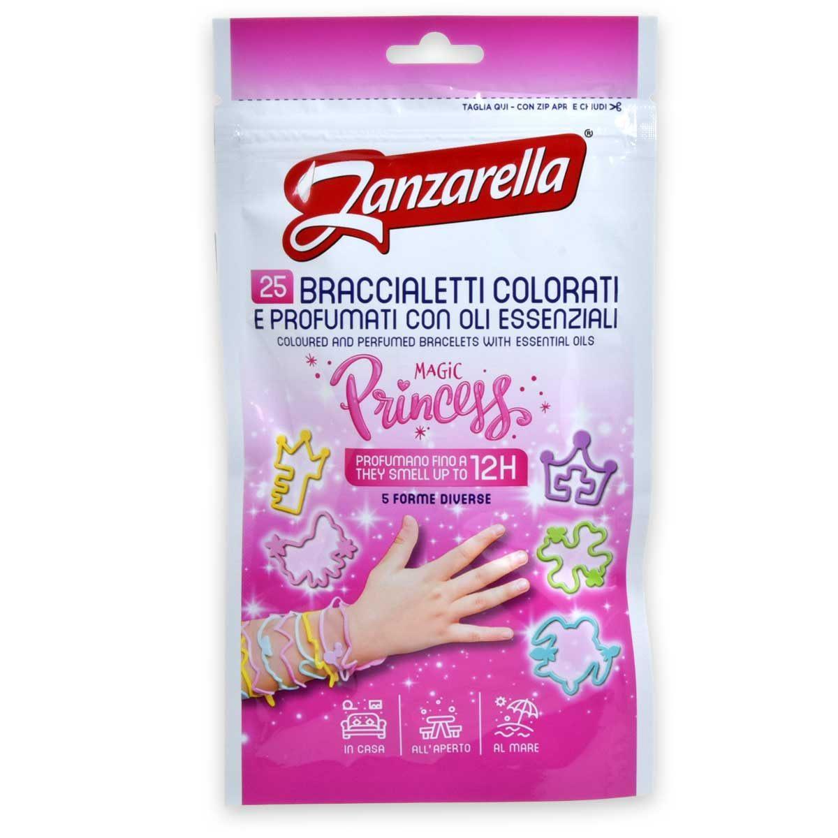 Zanzarella braccialetti princess  pz. 25