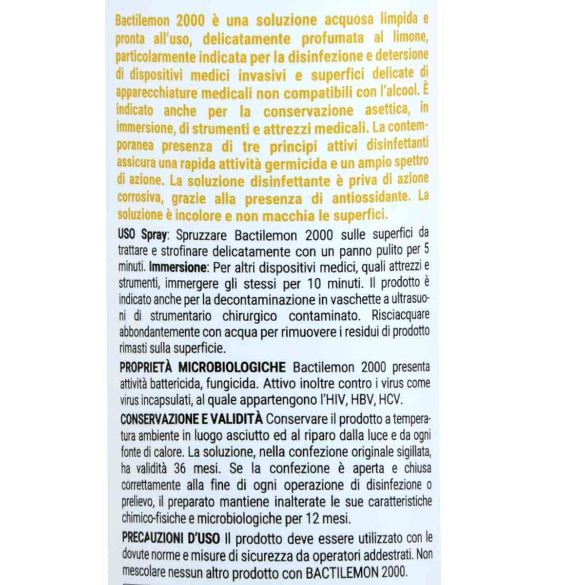 Bactilemon 1 lt disinfettante liquido multiuso