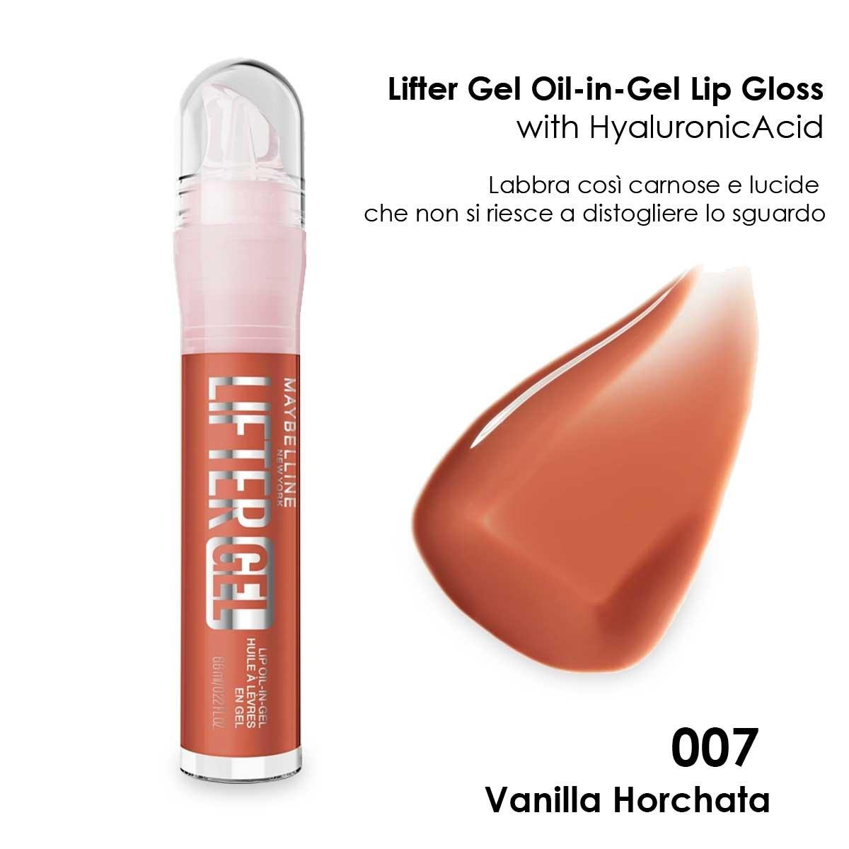 Maybelline lifter gel lip oil 007 vanilla horchata