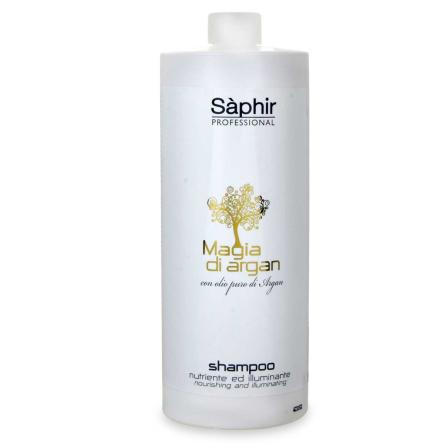 Saphir  magia di argan shampoo nutriente ed illuminante 1000 ml