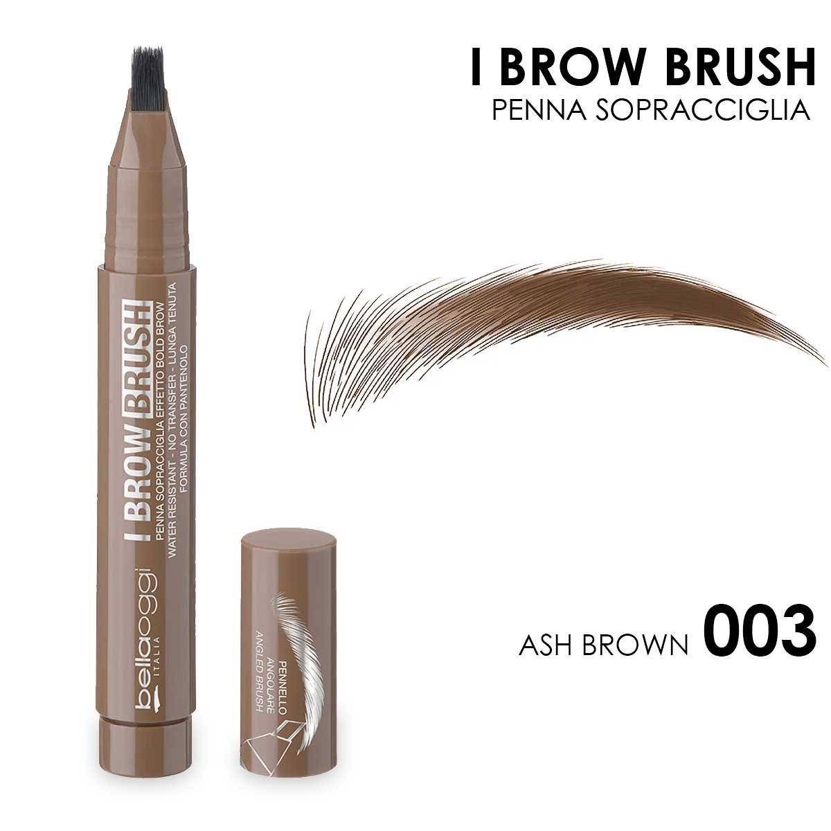 Bella oggi i brow brush ash brown